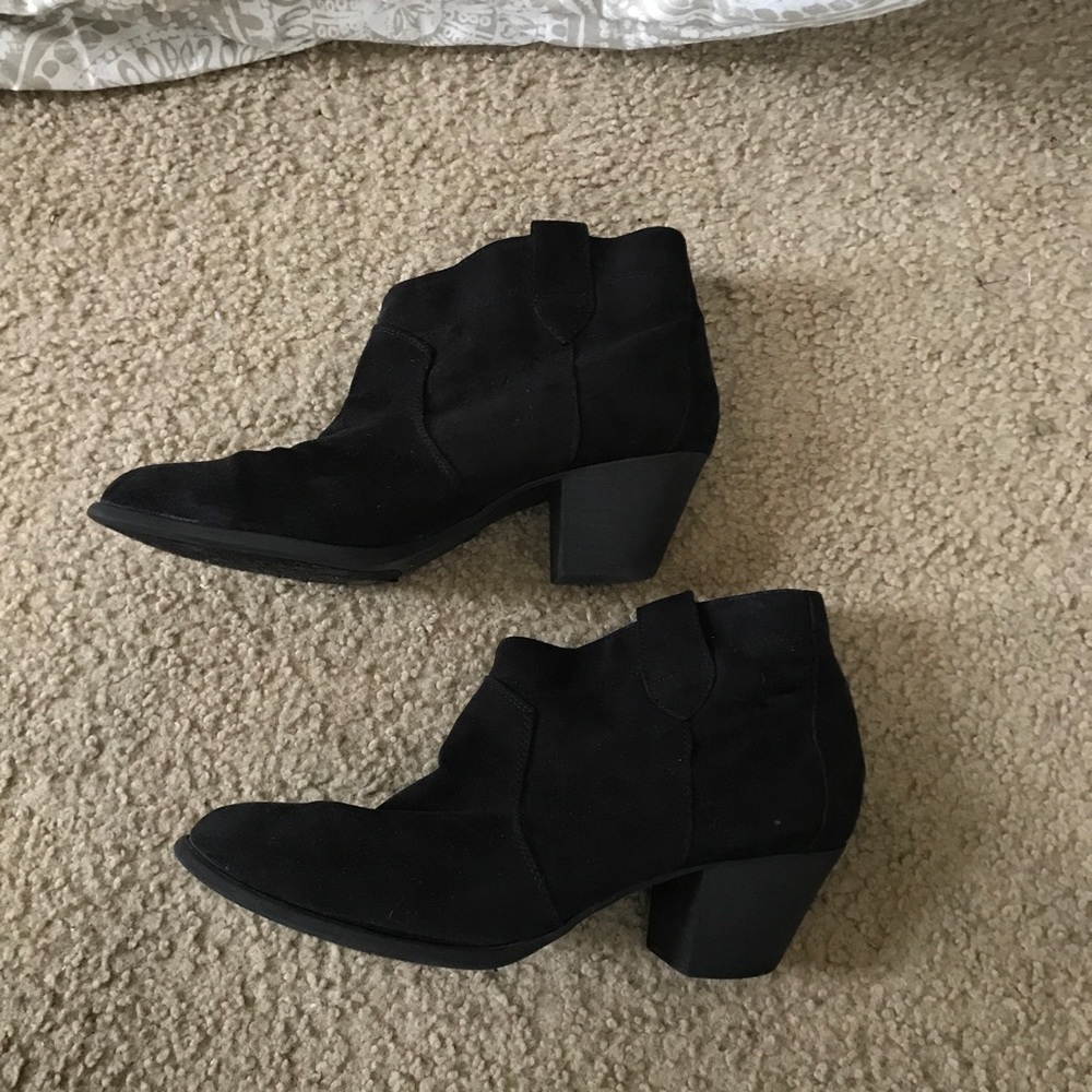 Black booties